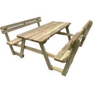 Table picnic with backrest - SG925